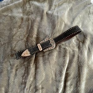 Genuine leather belt